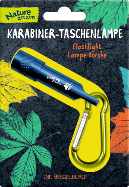 Karabiner-Taschenlampe Nature Zoom - Die Spiegelburg